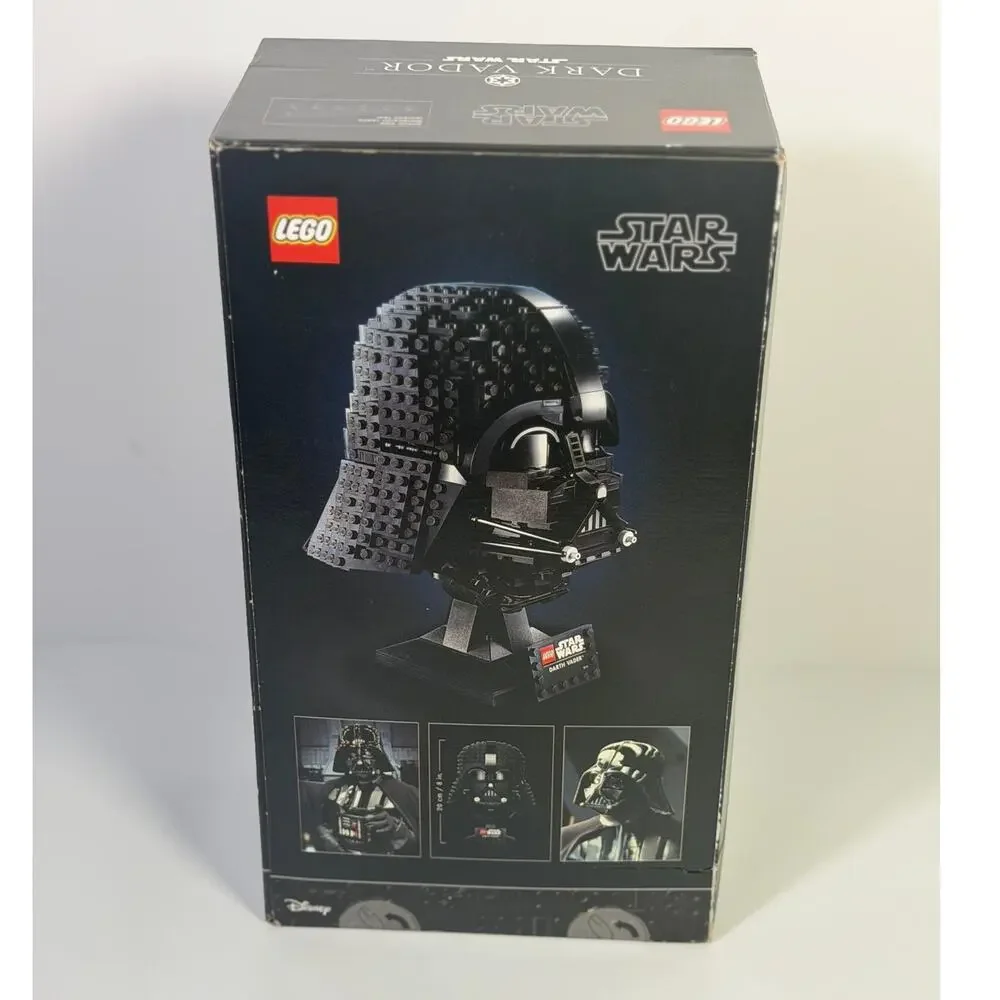 LEGO Star Wars Darth Vader Helmet Set 75304 834 Pieces 18+ Box Wear